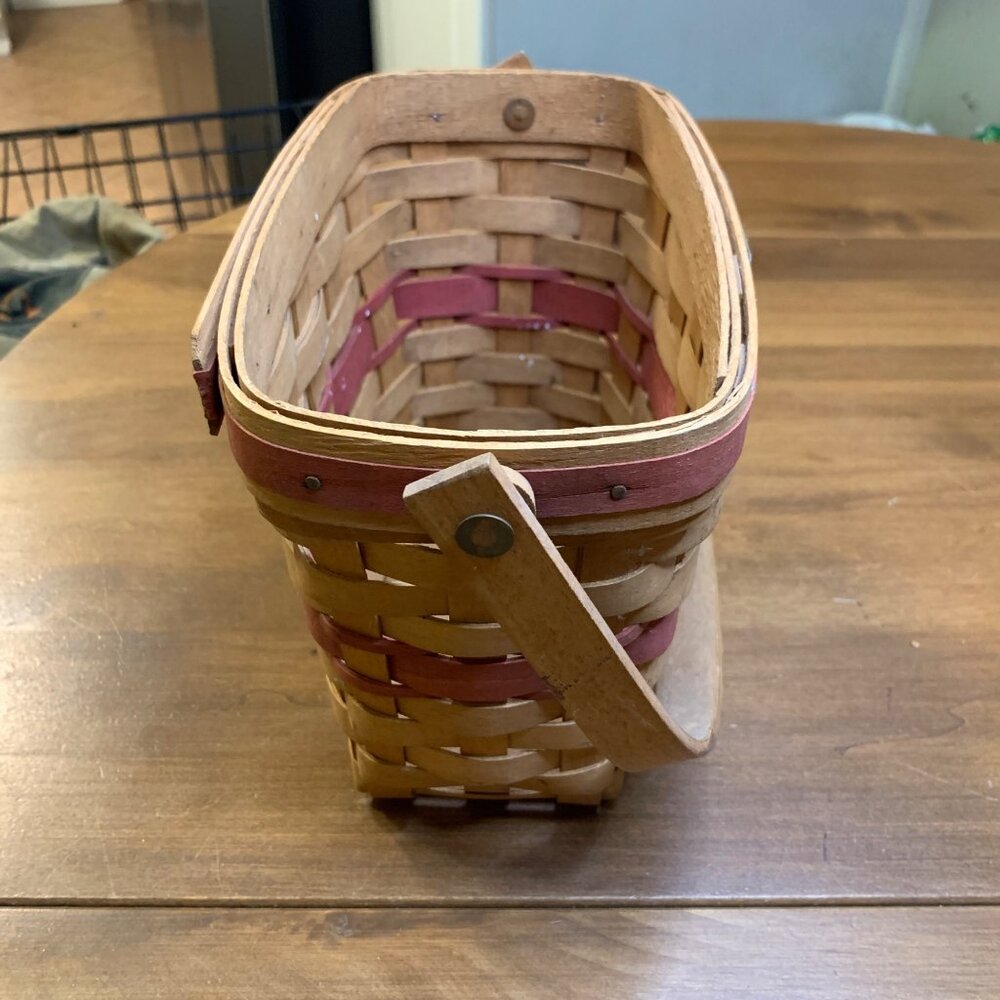 1989 EDITION - Longaberger Christmas Holiday Memory Basket - Picture 5 of 11